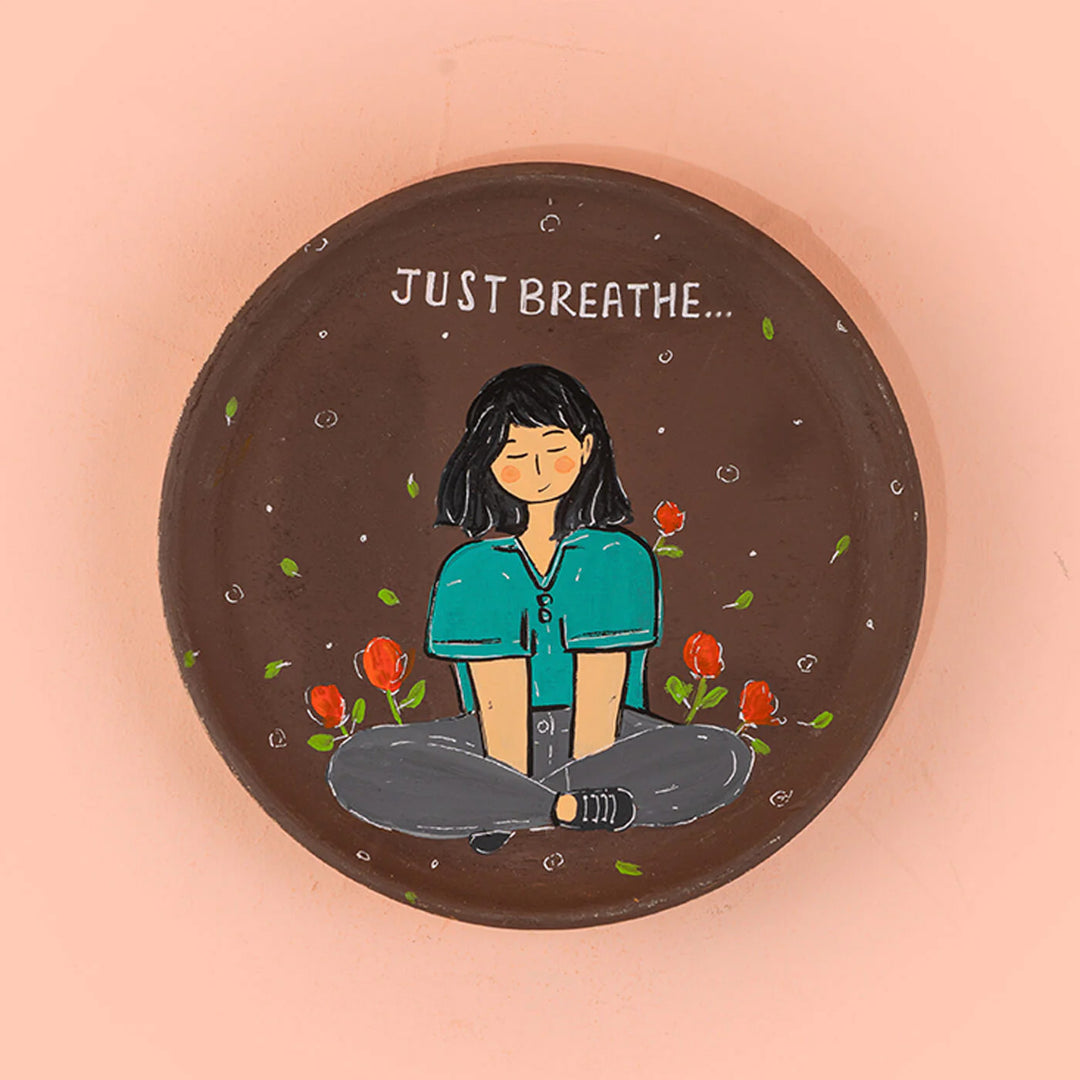 "Just Breathe" Wall Art