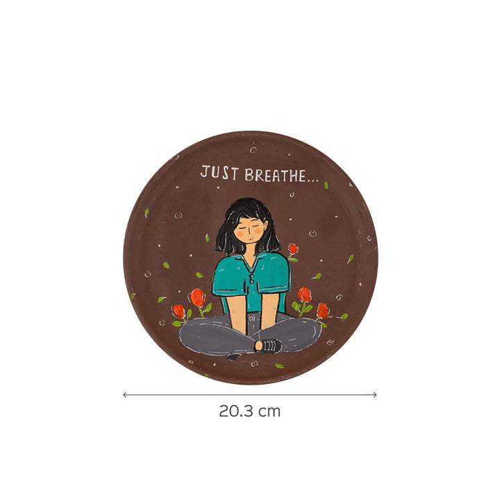 "Just Breathe" Wall Art