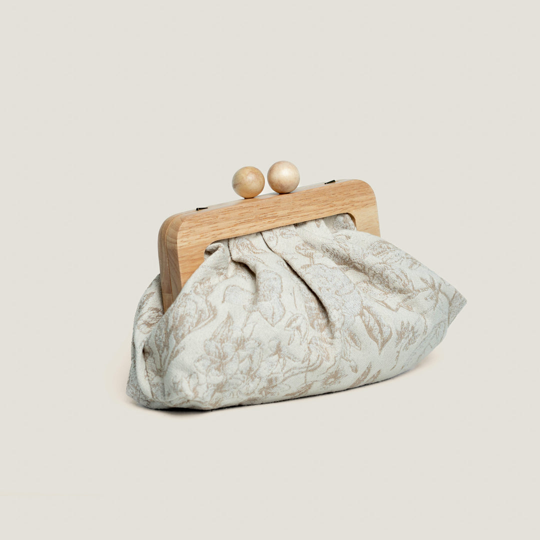 Mishri Jacquard Dome Clutch