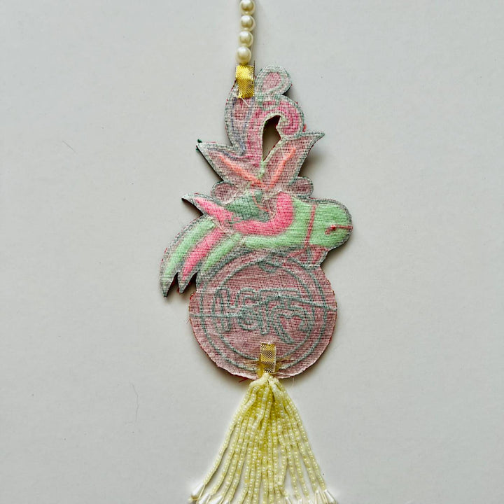 Handmade Beaded Parrot Shubhlabh Hanging