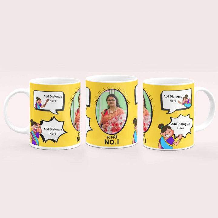 Photo Personalized Handmade Printed Mom'S Favourite Lines Ceramic Mug