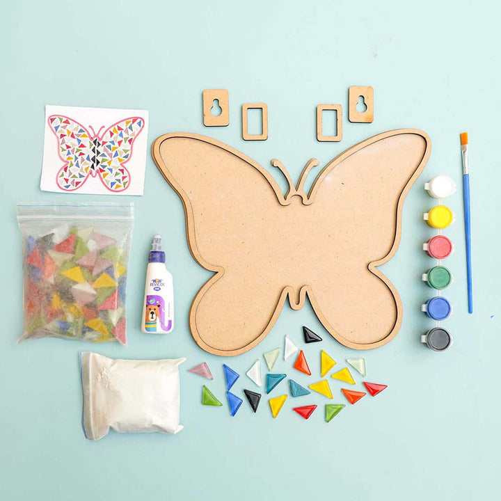 Butterfly Theme Mosaic DIY Kit For Kids