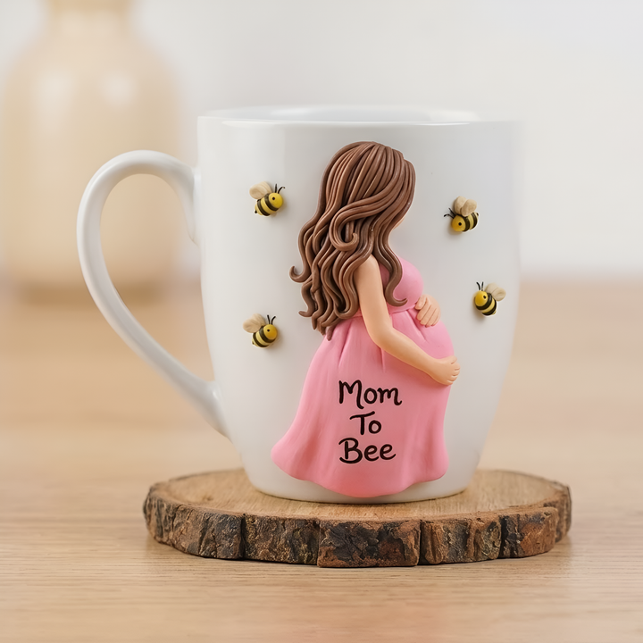 Mom To Bee | Personalised Ceramic and Clay Mug