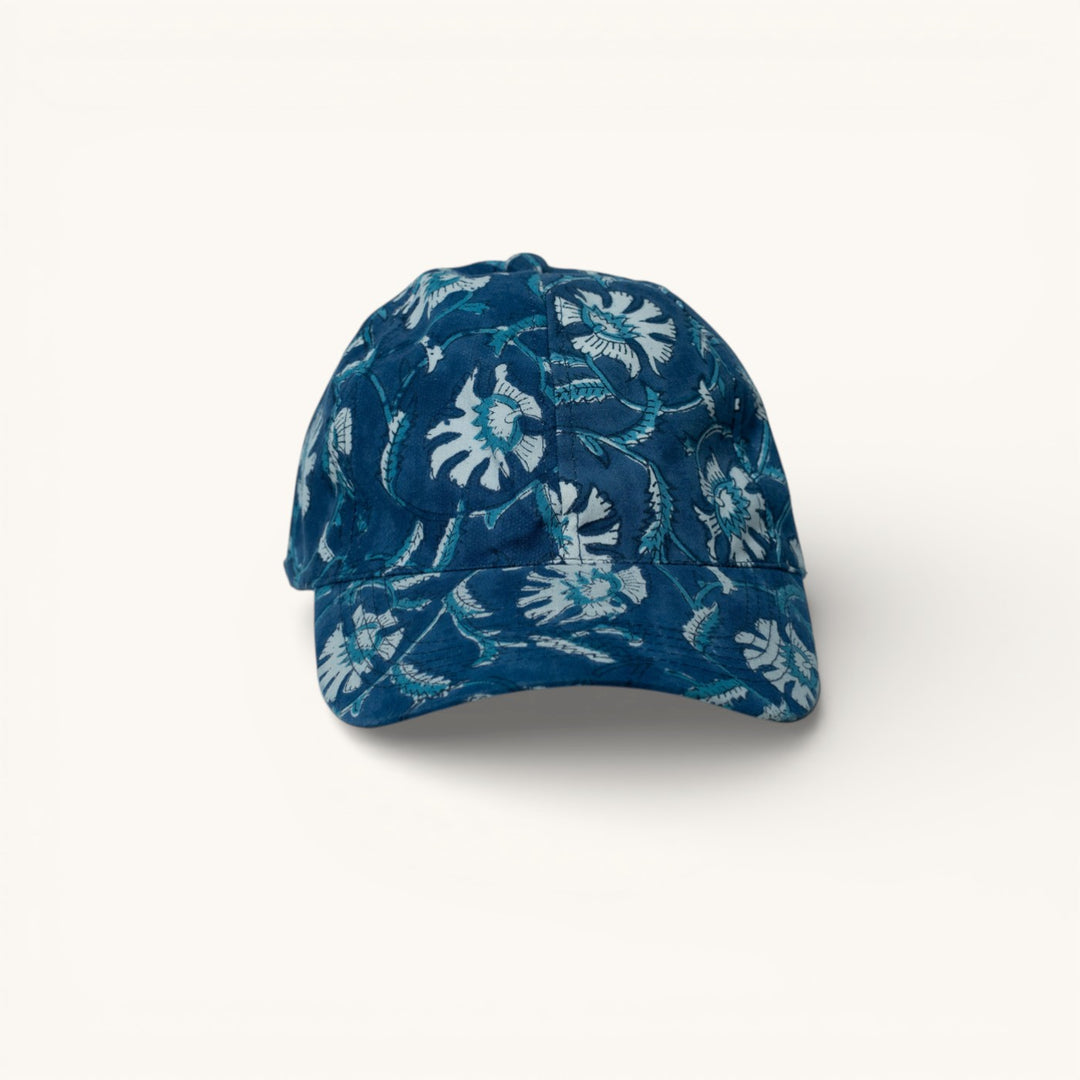 Multicolour Hand Block Printed Cap