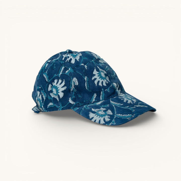 Multicolour Hand Block Printed Cap