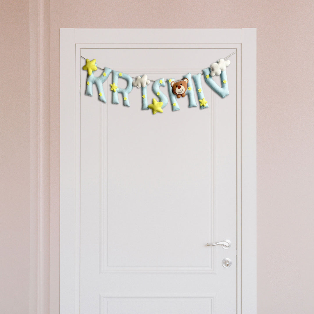 Personalized Felt Kids Winnie the Pooh Themed Bunting