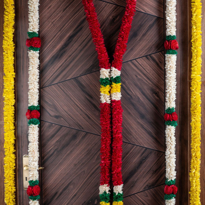 Solawood Rajnigandha Floral Festive Hangings