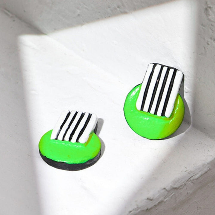 Handmade Cute Candy Terracotta Earrings