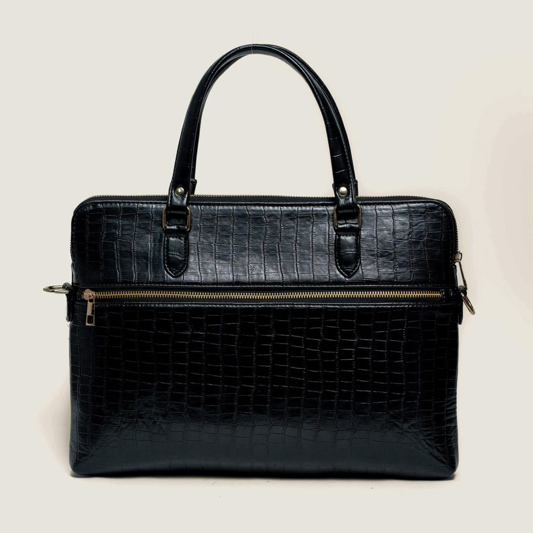 Nightfall Vegan Leather Laptop Bag