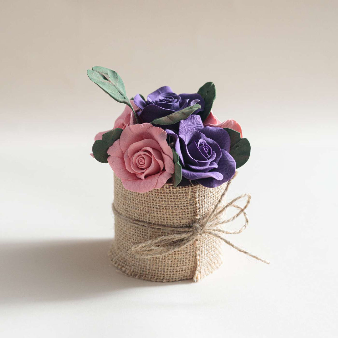 Handmade Novalis Realistic Deco Clay Centerpiece