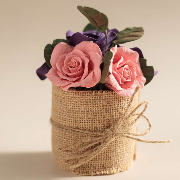 Handmade Novalis Realistic Deco Clay Centerpiece