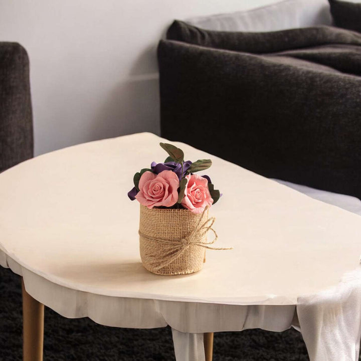 Handmade Novalis Realistic Deco Clay Centerpiece