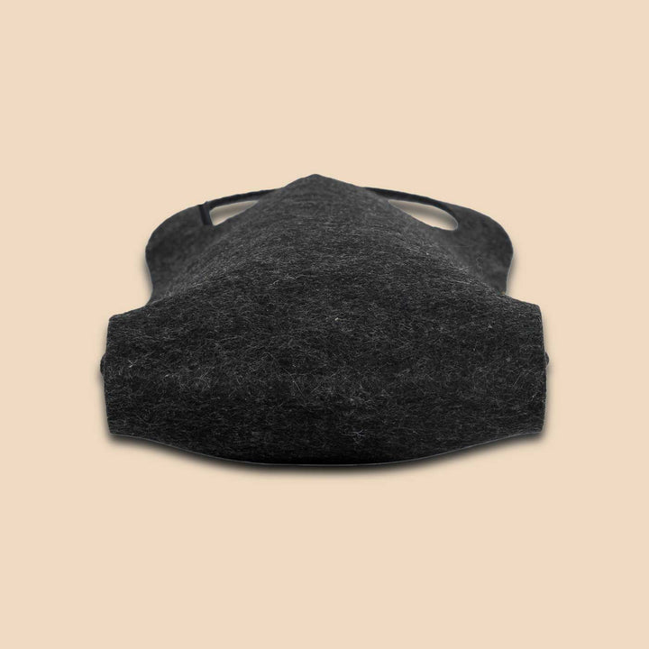 Eco-felt & Vegan Leather Bottle Carrier Bag