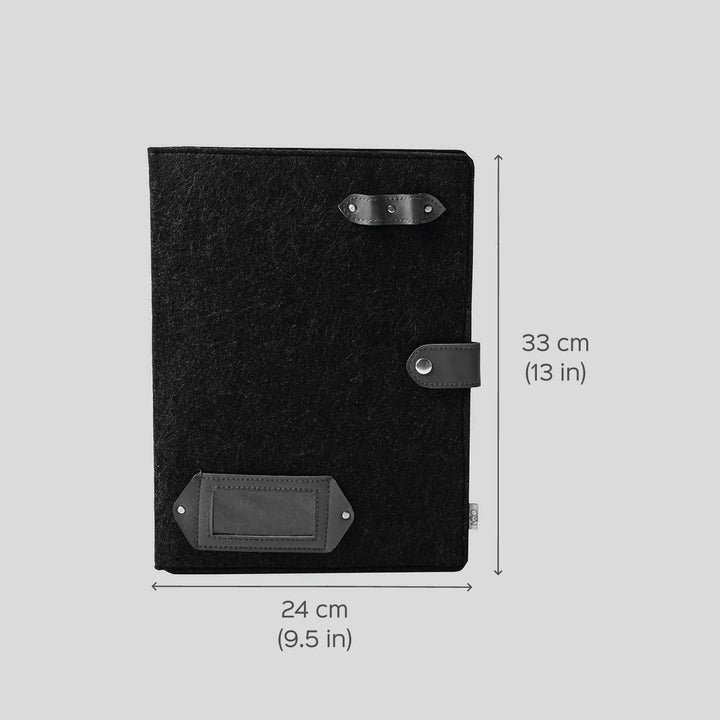 Eco-felt & Vegan Leather Conference Folder