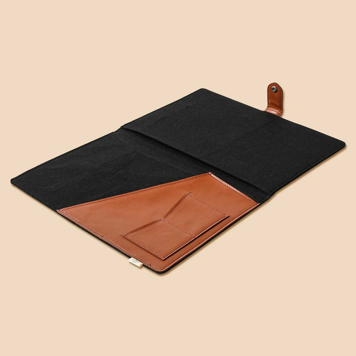 Eco-felt & Vegan Leather Conference Folder