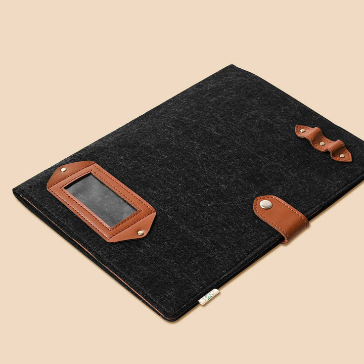 Eco-felt & Vegan Leather Conference Folder