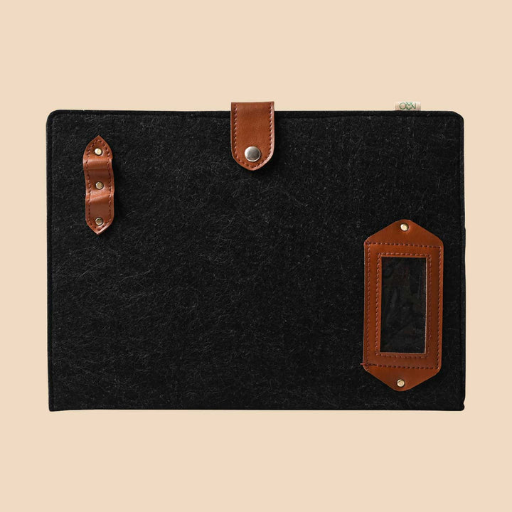 Eco-felt & Vegan Leather Conference Folder