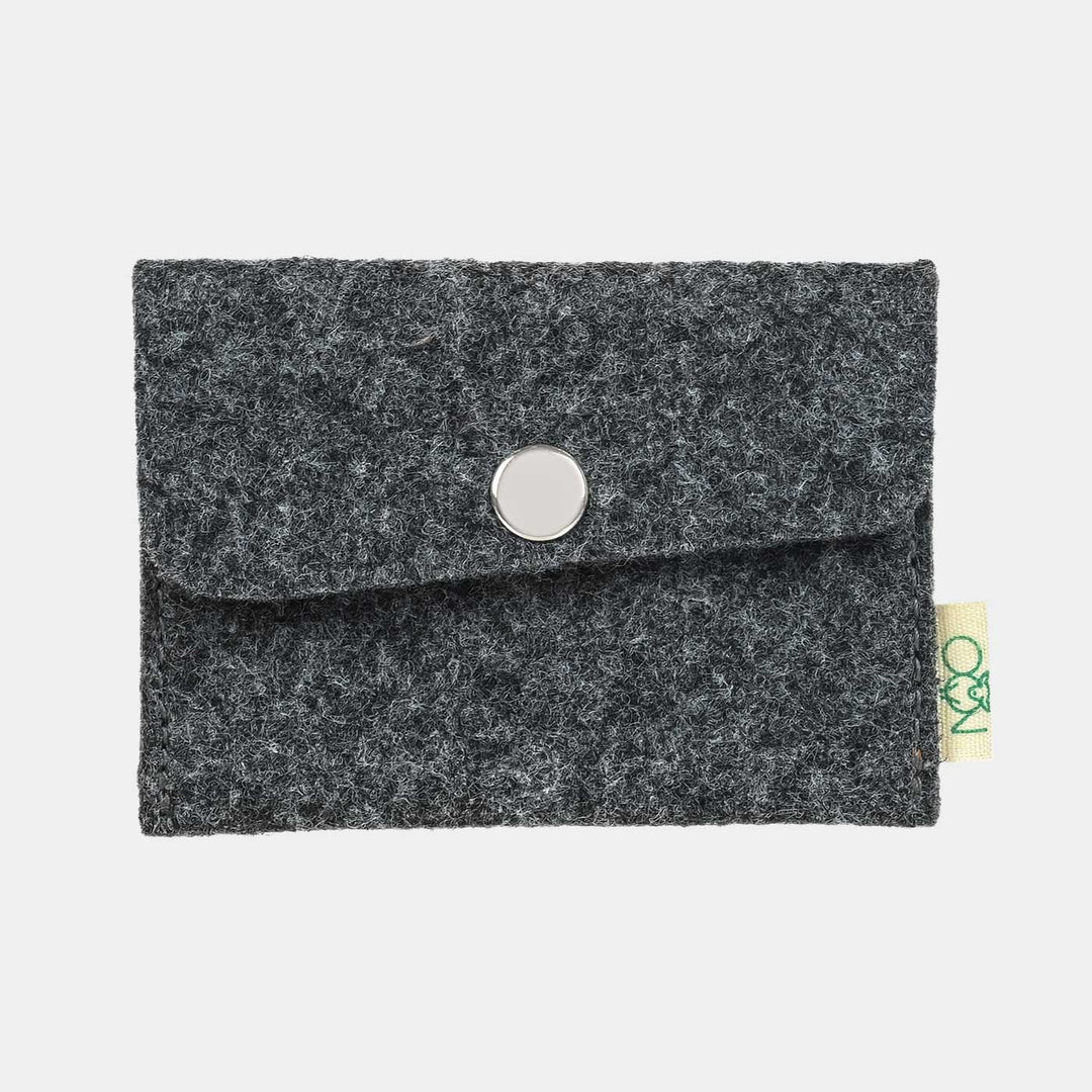 Eco-felt & Vegan Leather Card Holder