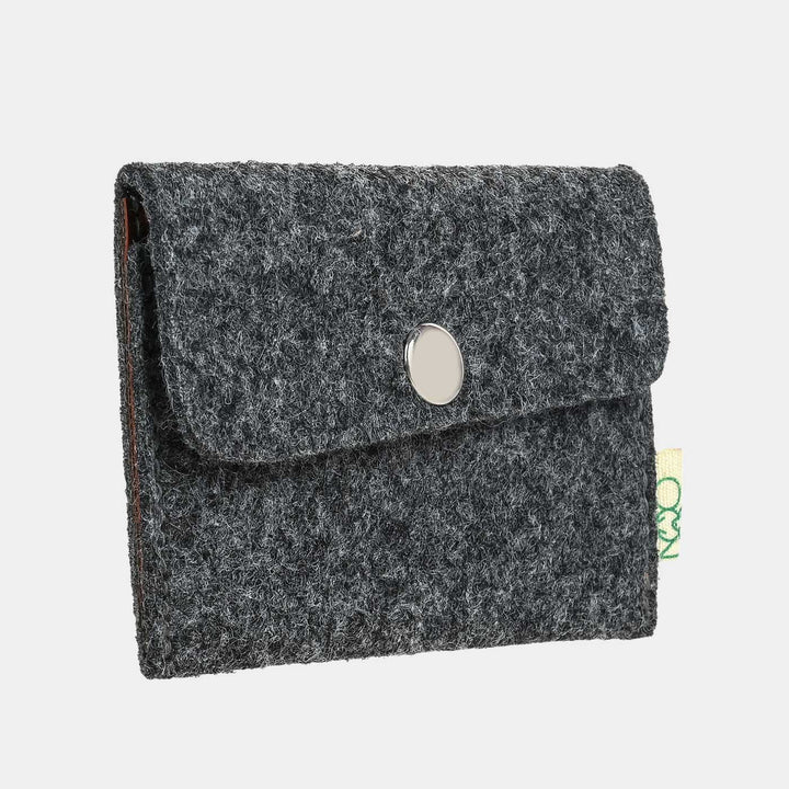 Eco-felt & Vegan Leather Card Holder