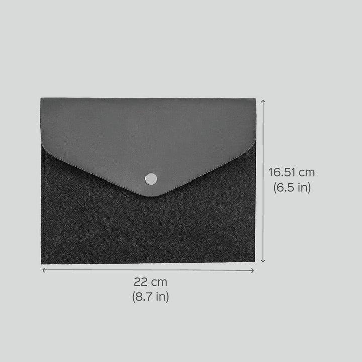 Eco-felt & Vegan Leather Diary Cover