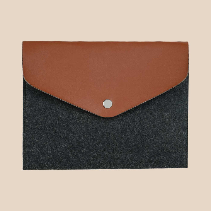 Eco-felt & Vegan Leather Diary Cover