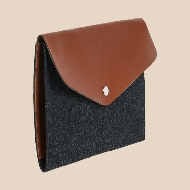 Eco-felt & Vegan Leather Diary Cover