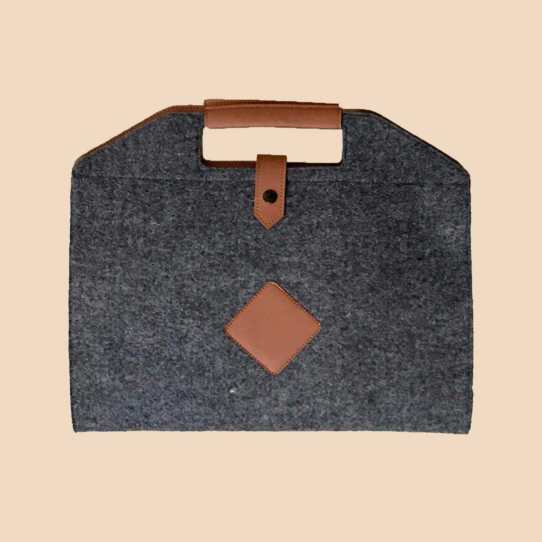 Eco-felt & Vegan Leather IPAD Cover