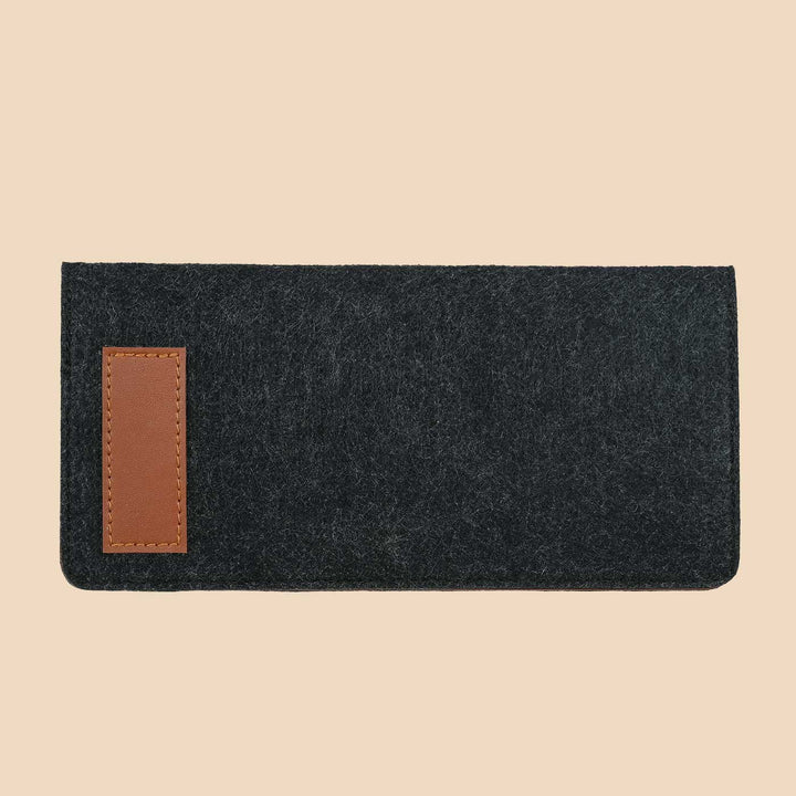 Eco-felt & Vegan Leather Travel Organizer