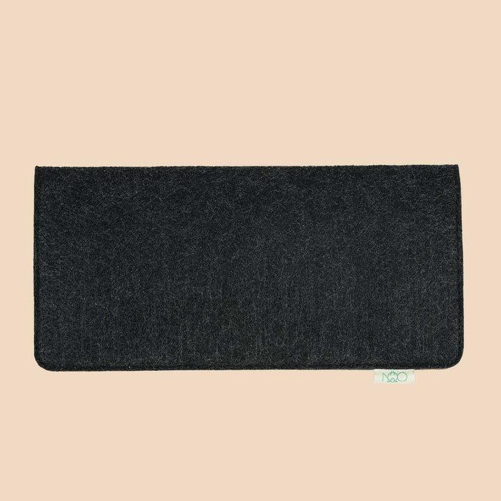 Eco-felt & Vegan Leather Travel Organizer