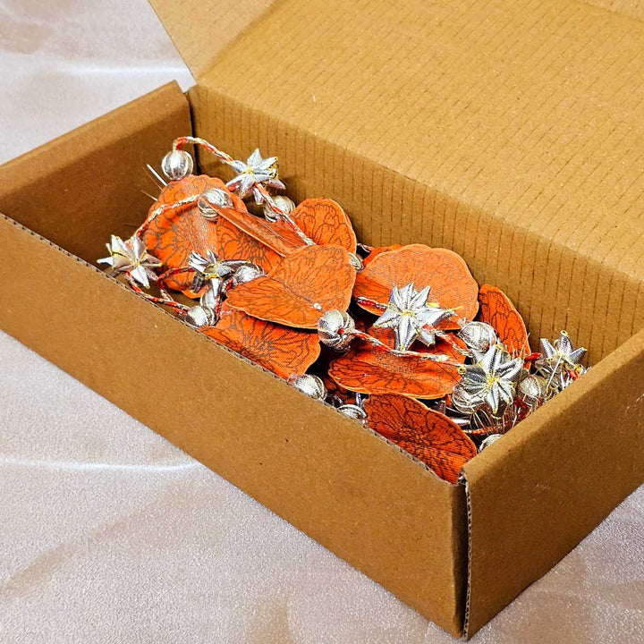 Set Of 2 | Handmade Marigold Design Hangings