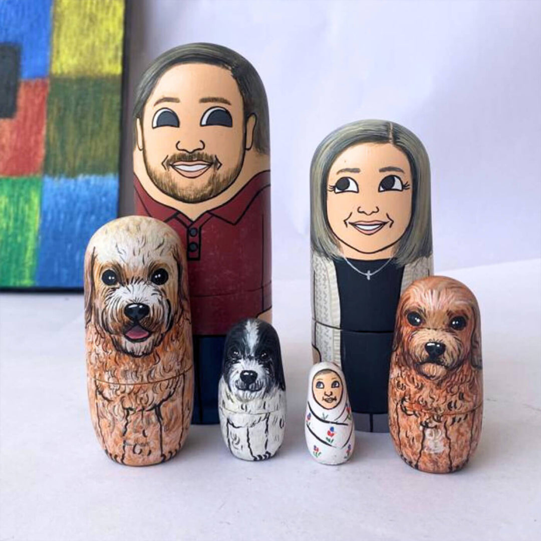 Personalized Nesting Dolls