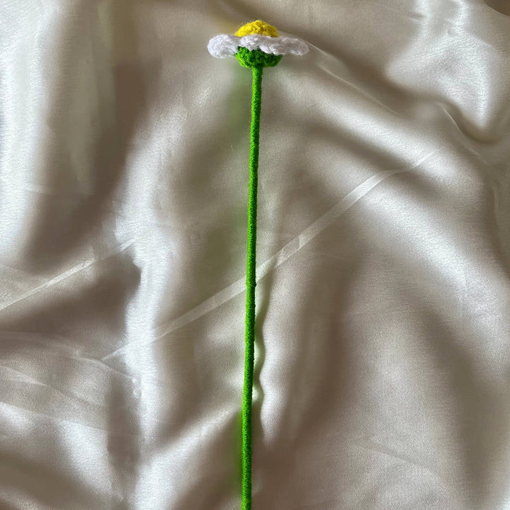 Handcrafted Crochet Flower | Chamomile (Set of 4) - Zwende