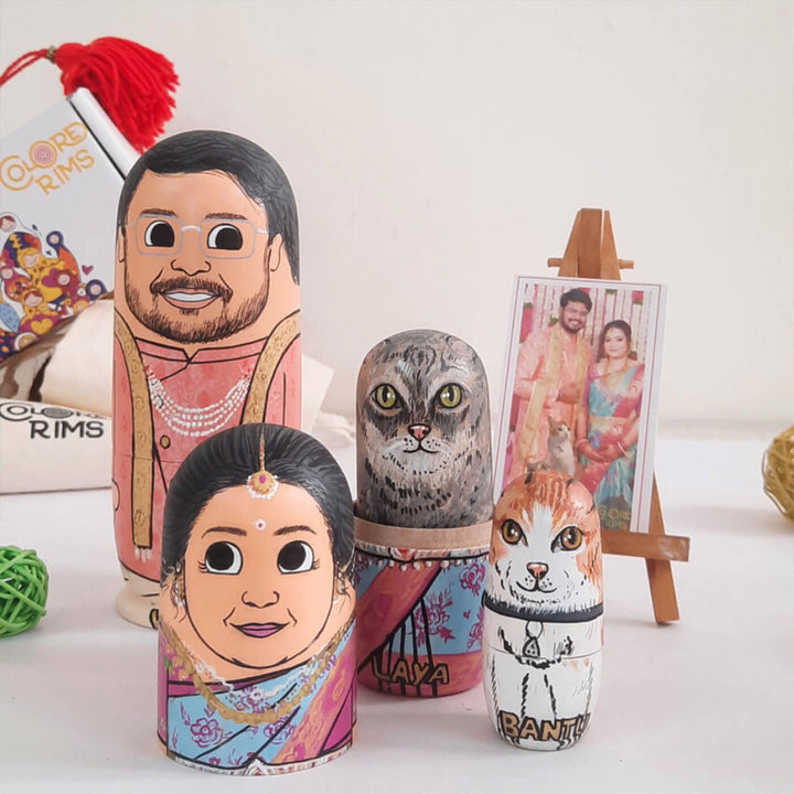 Personalized Nesting Dolls