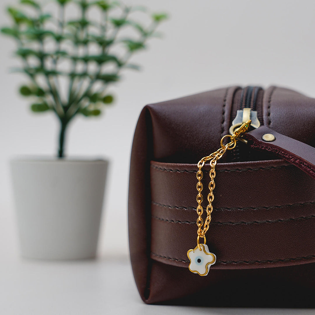 Handcrafted Clay Watch/ Bag Charm