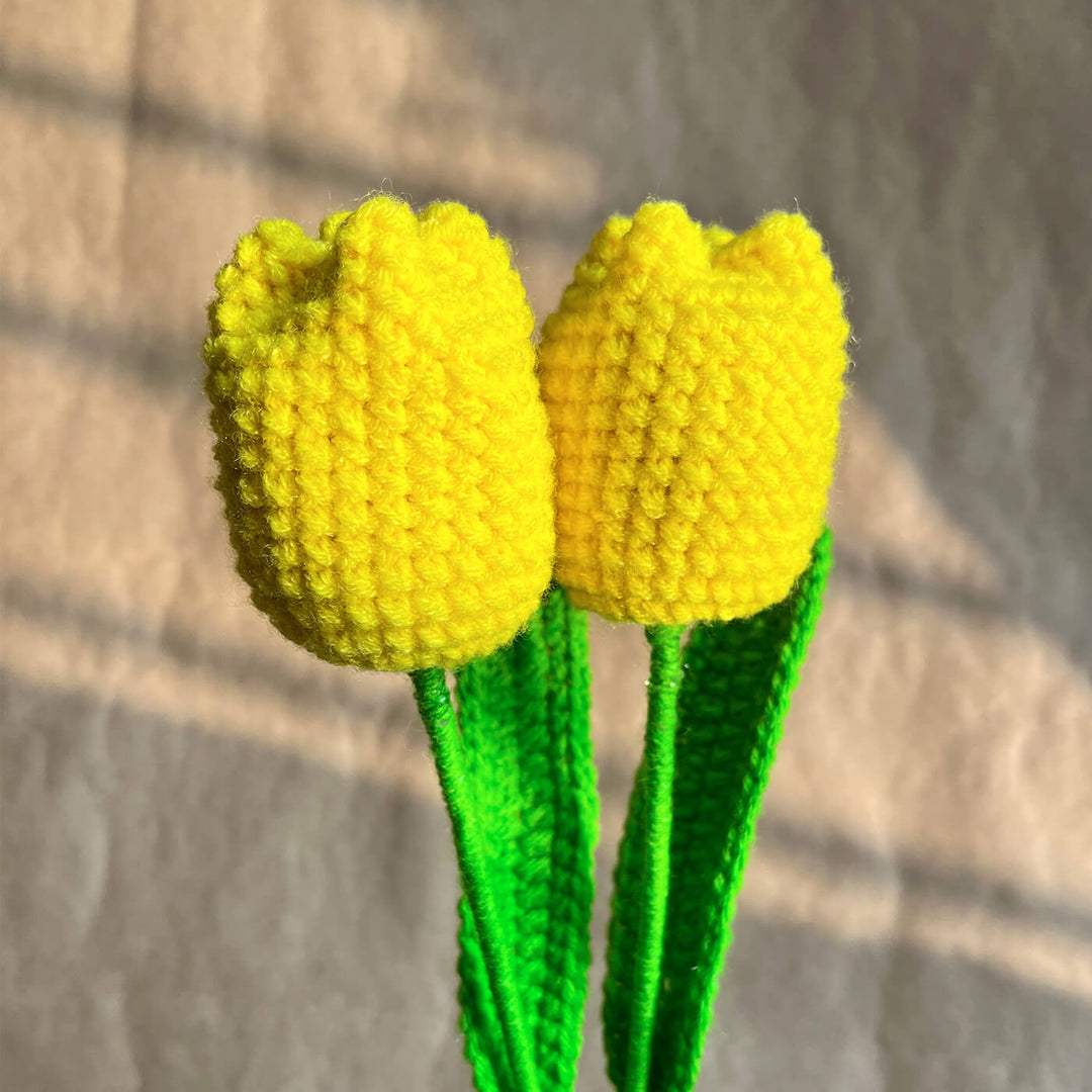 Handcrafted Crochet Flower | Tulip