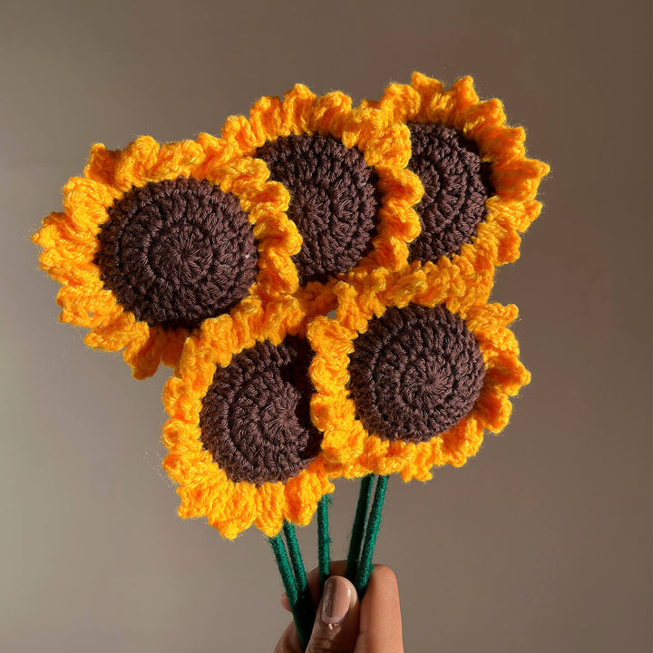 Handcrafted Crochet Flower | Sunflower