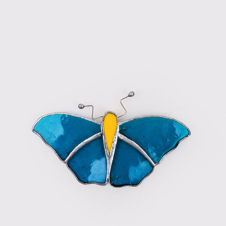 Handcrafted Stained Glass Hanging Suncatcher Butterfly