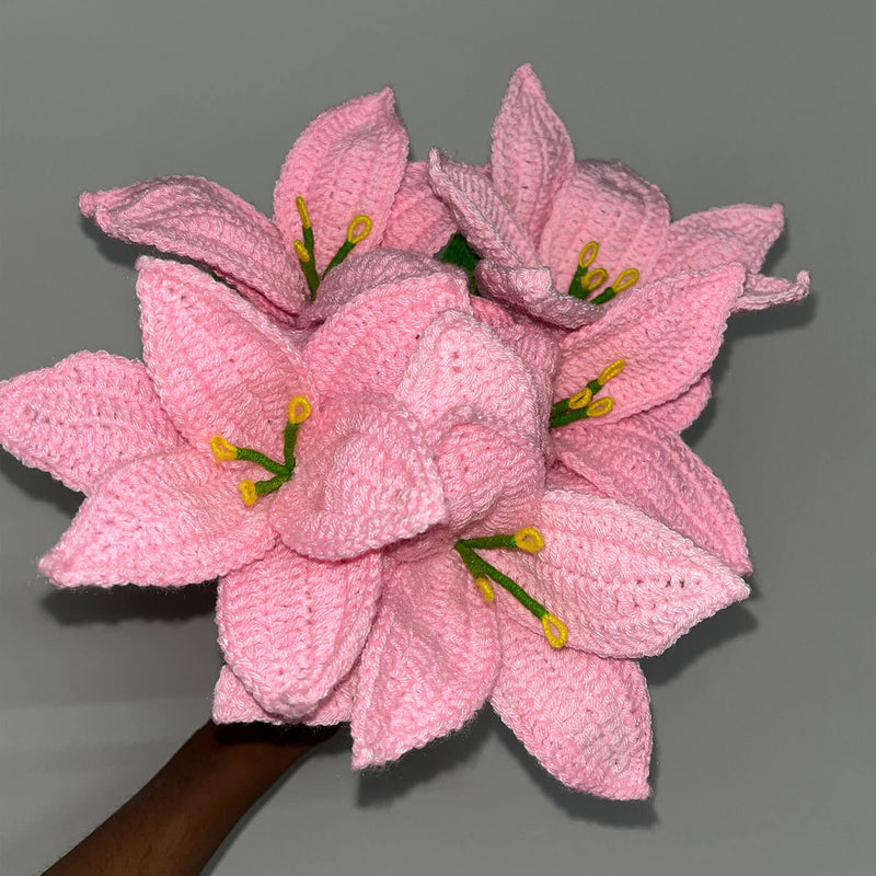 Handcrafted Crochet Flower Lily Zwende