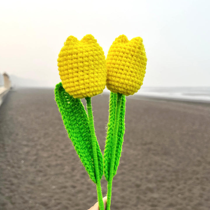 Handcrafted Crochet Flower | Tulip
