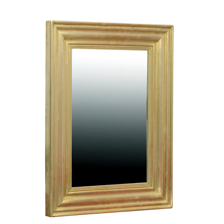 Handpainted Antique Iron Mirror | 17.5 x 24 Inches