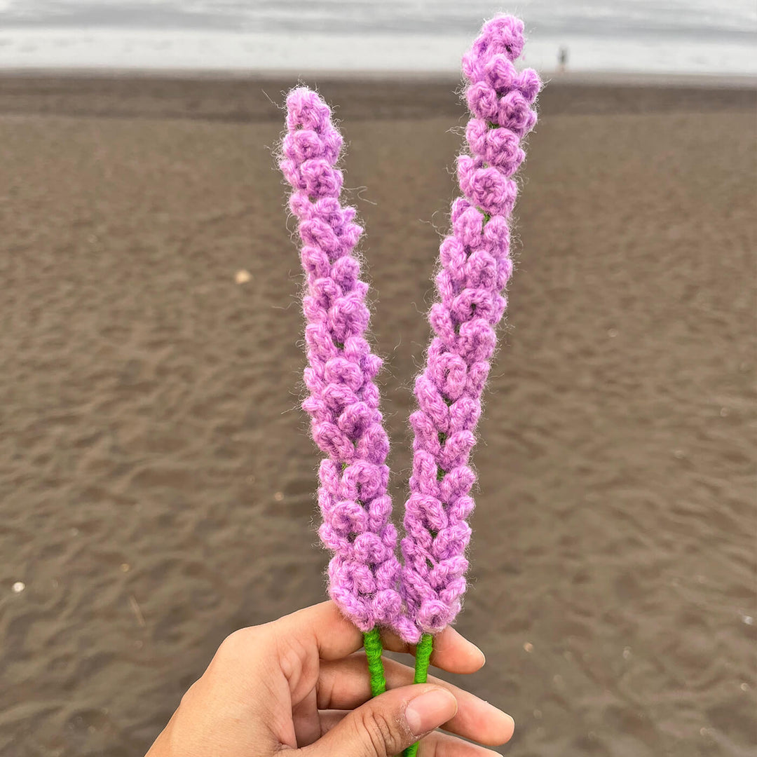 Handcrafted Crochet Flower | Lavender