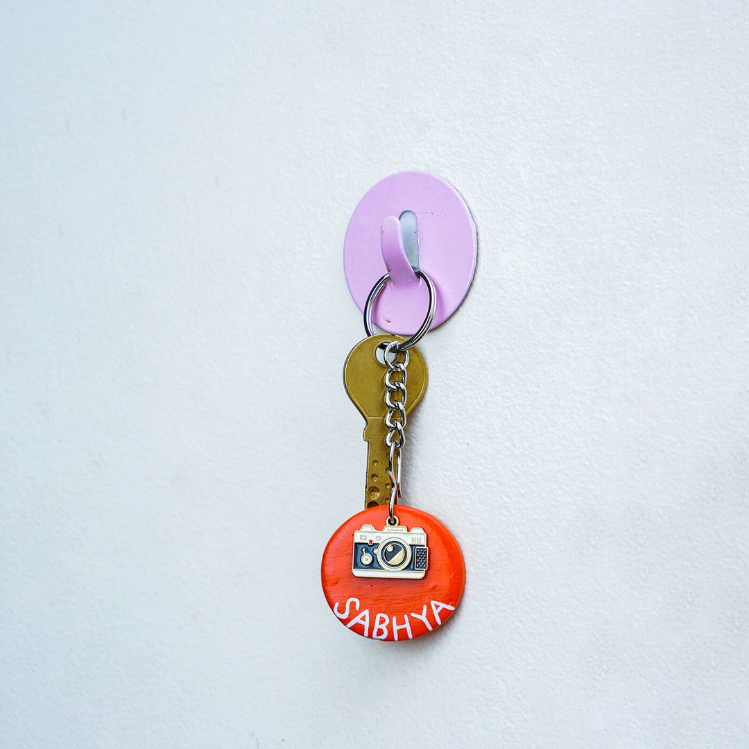 Handmade Keychain with Customizable Charms