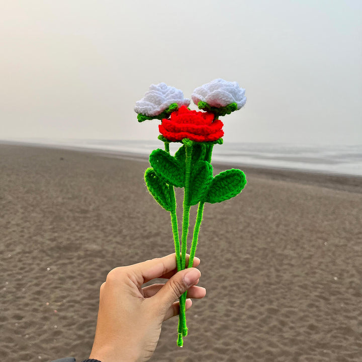 Handcrafted Crochet Flower | Rose - Zwende