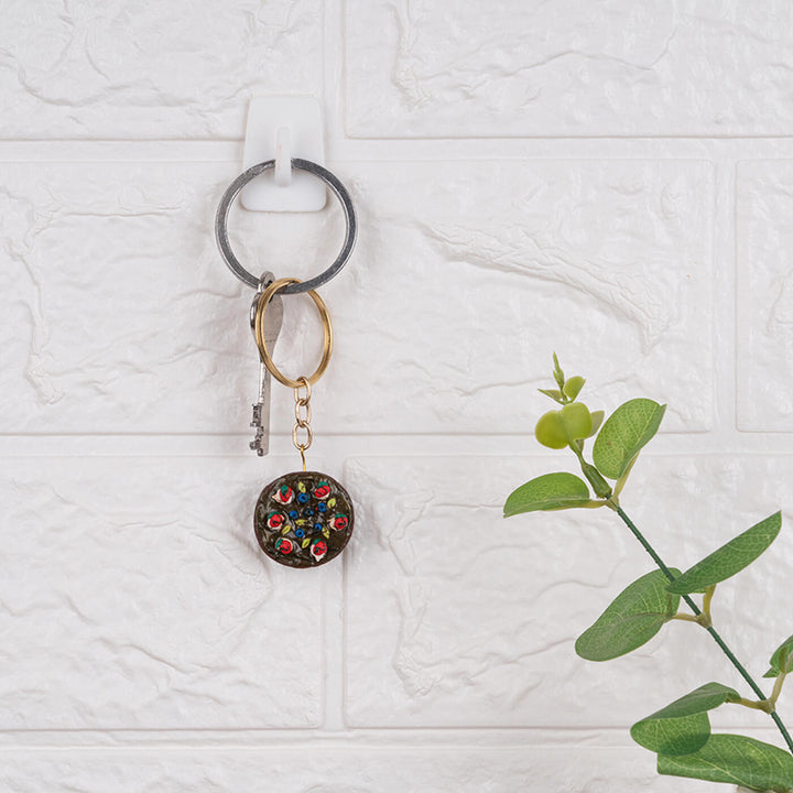 Handcrafted Cookie Clay Keychain