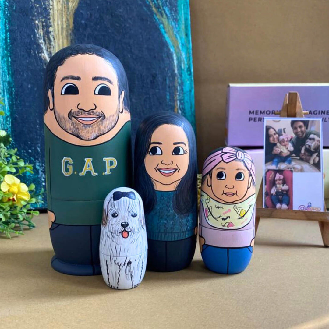 Personalized Nesting Dolls