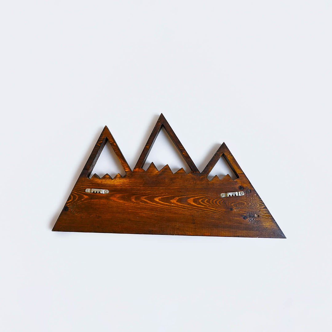 Handpainted Mountain Wooden Kids Nameplate - Zwende