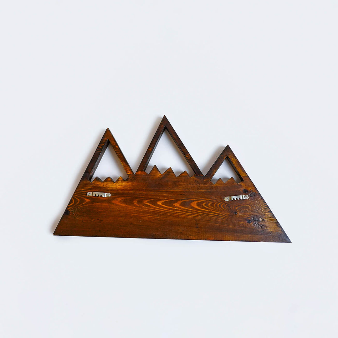 Handpainted Mountain Wooden Kids Nameplate