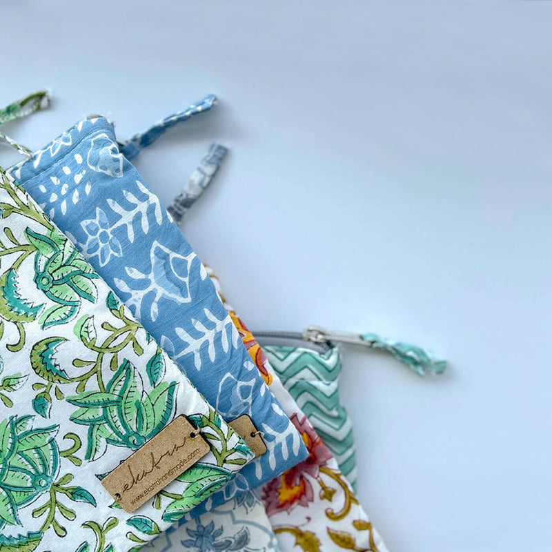 Handmade Cotton Utility Pouch Set 36