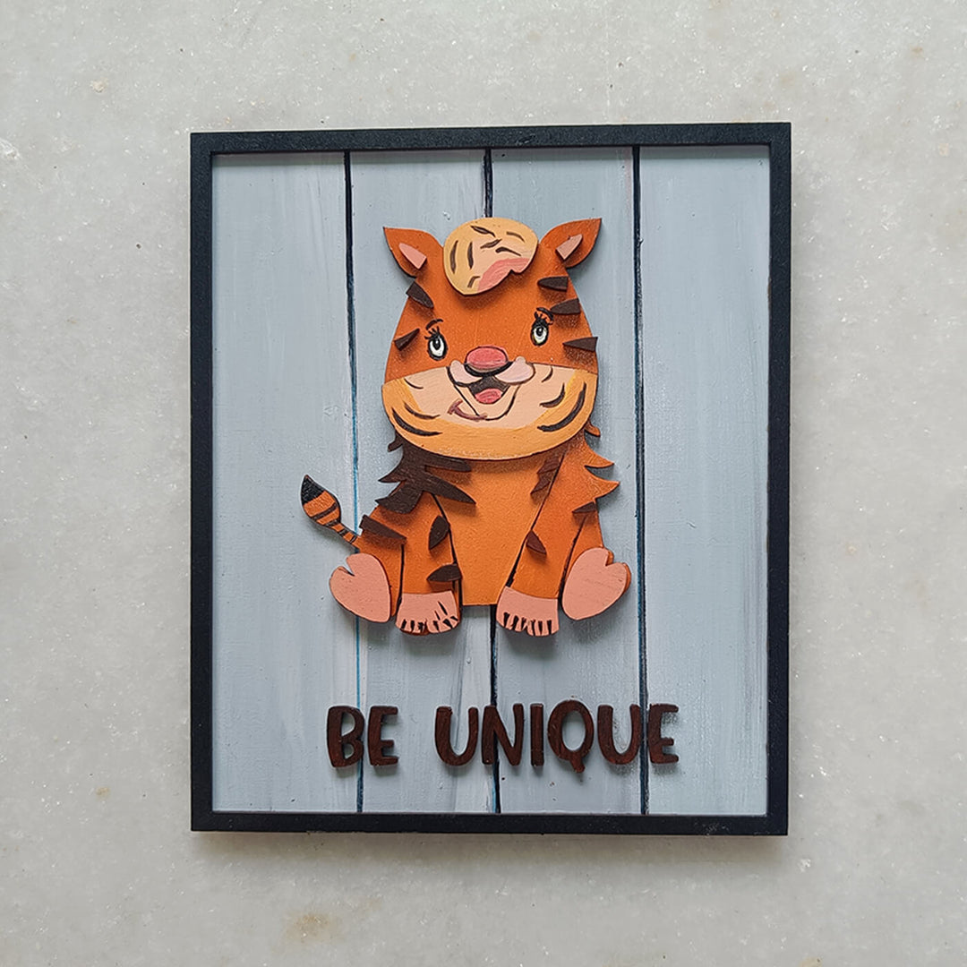 Hand-painted Affirmations Animal Wall Art For Kids