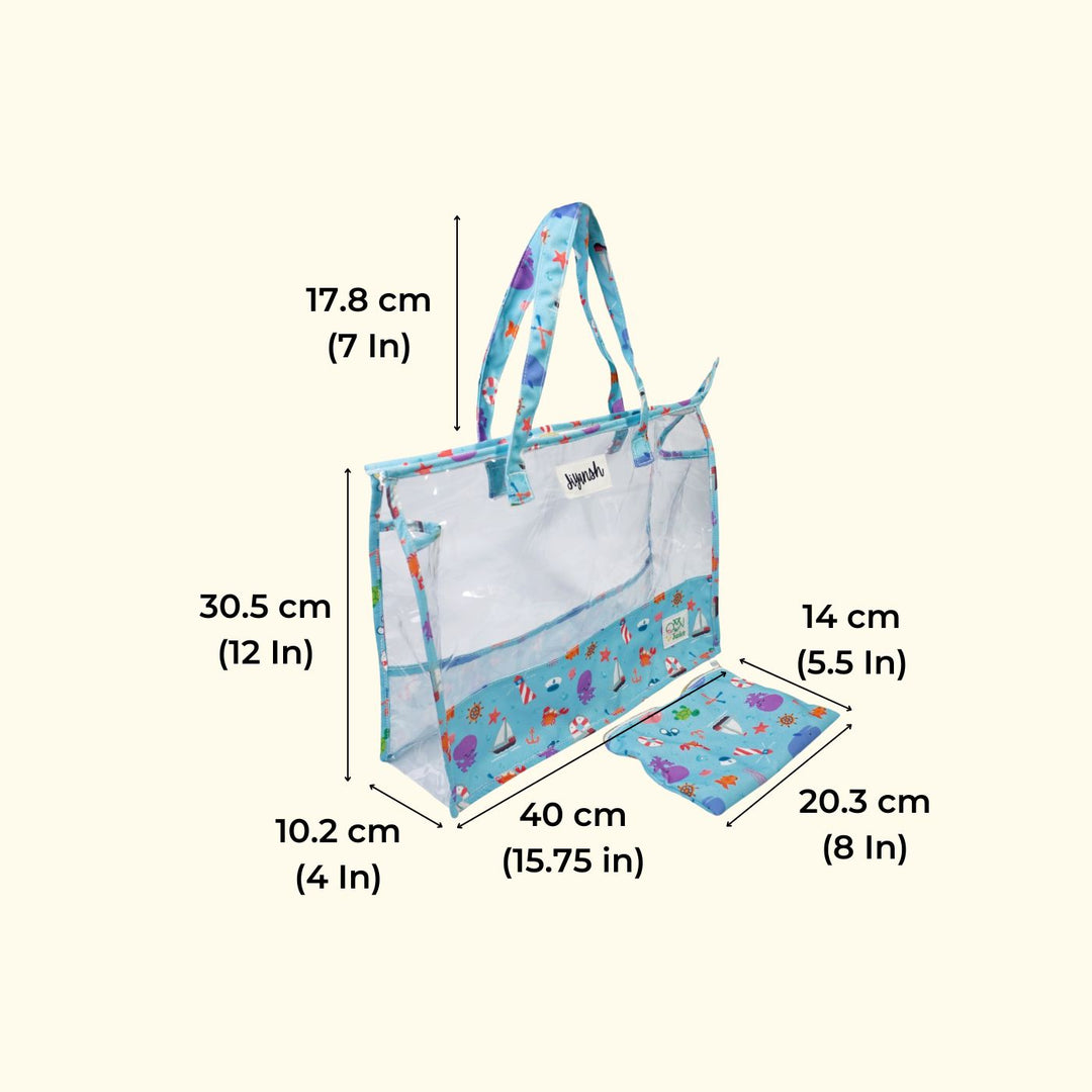 Versatile Swim/Art Time Personalised Carry Tote